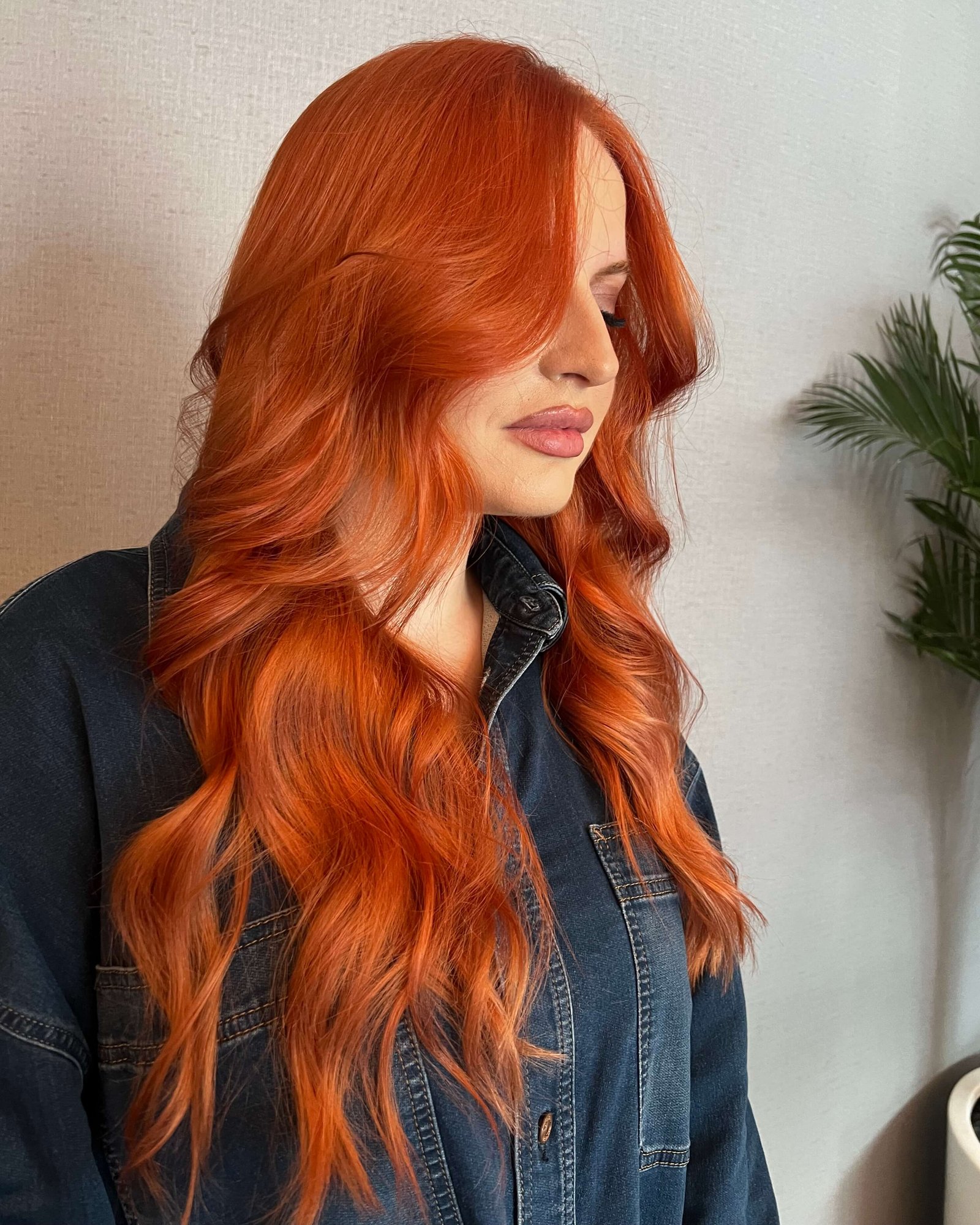 Copper red hair at Ivy Abu Dhabi